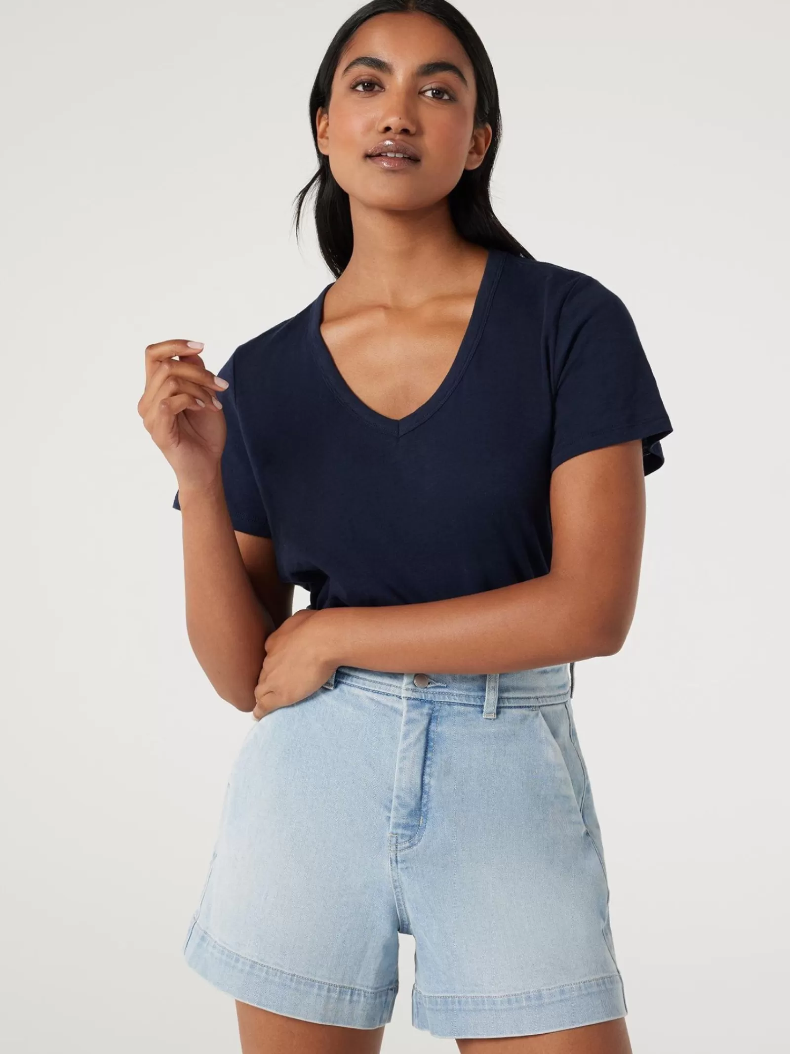 Essential V-Neck Tee | Jeanswest Flash Sale