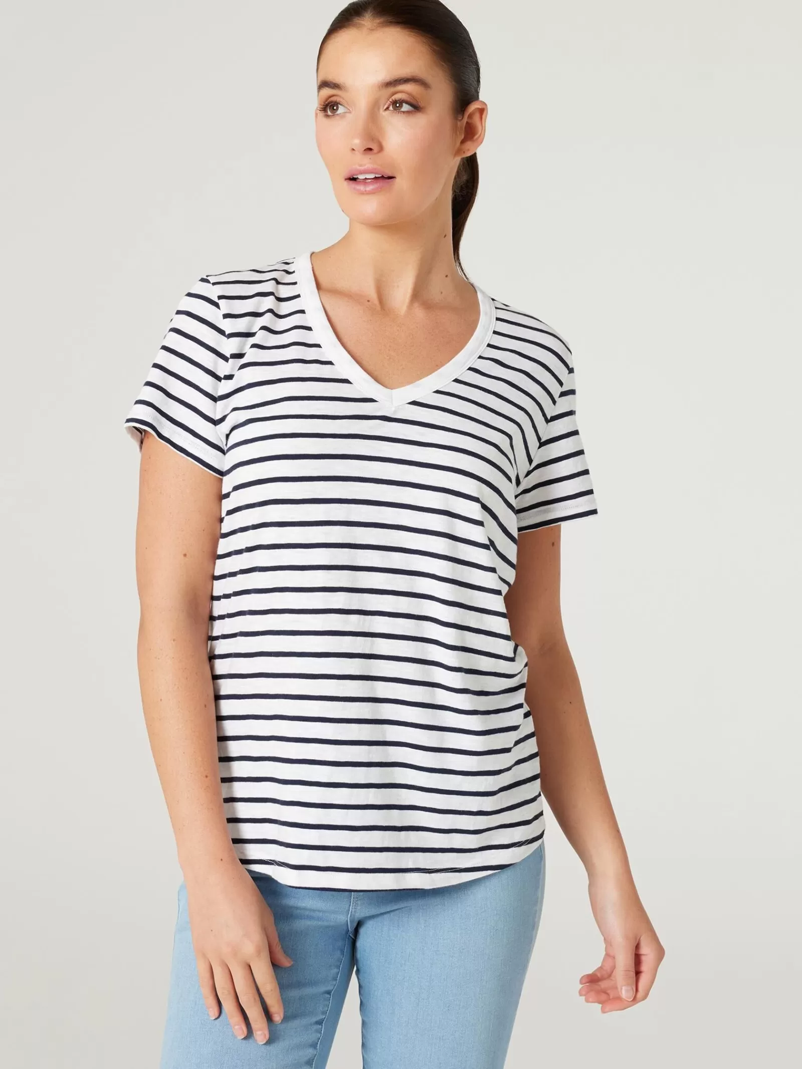 Essential V-Neck Tee | Jeanswest Flash Sale