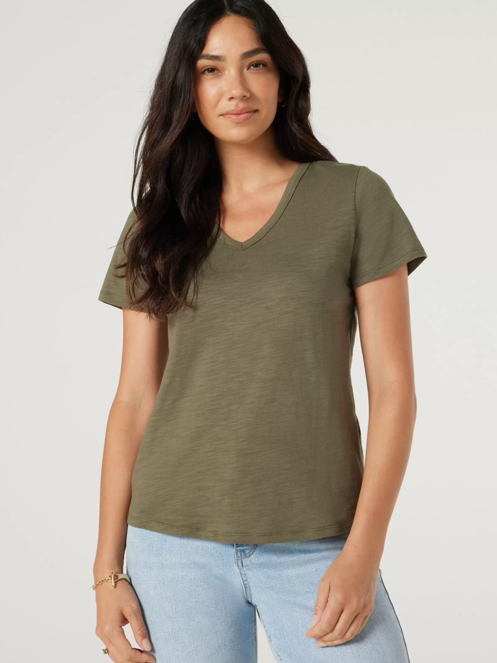 Essential V-Neck Tee | Jeanswest Clearance