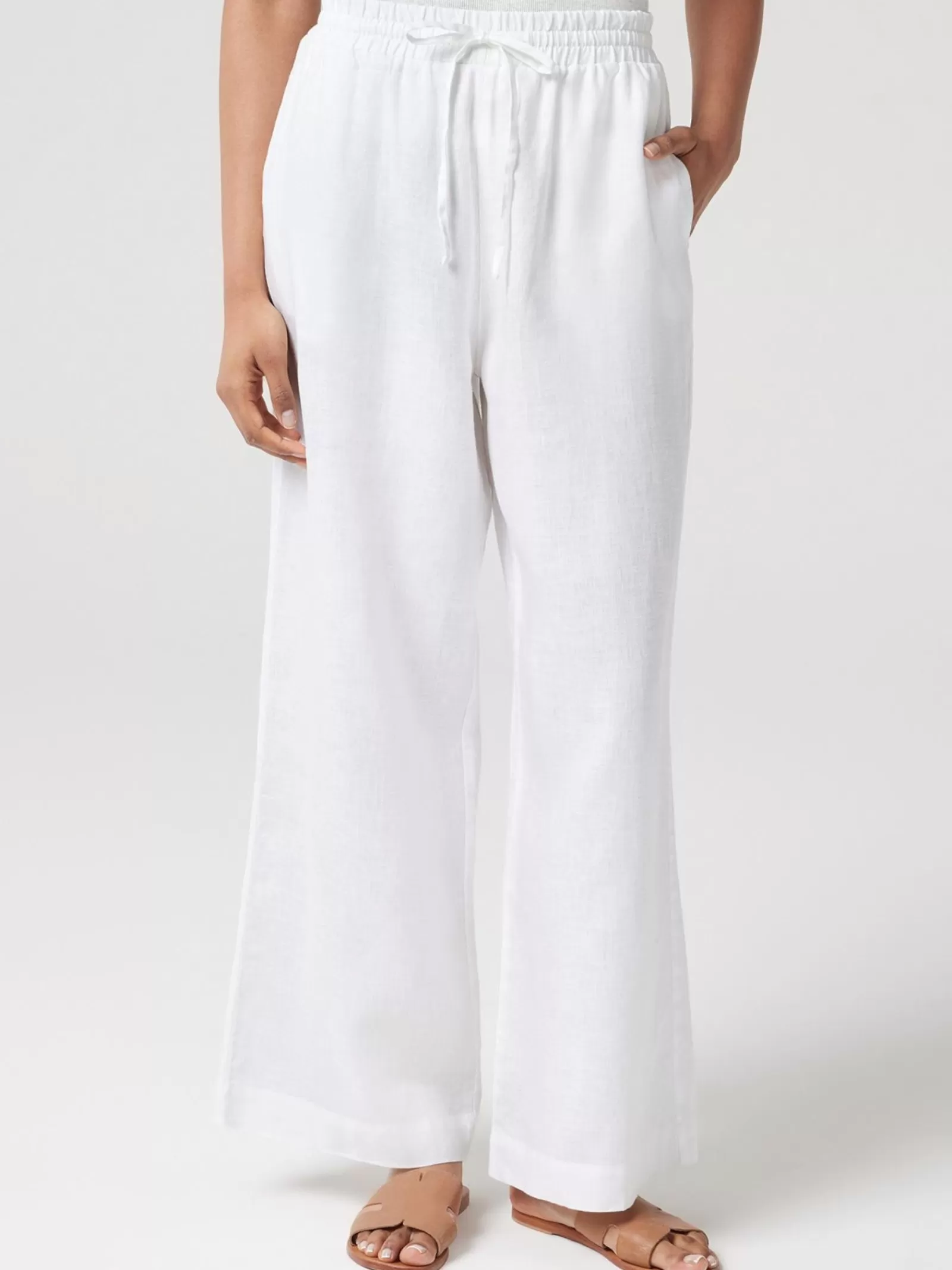 J-Luxe Classic Linen Pant | Jeanswest New