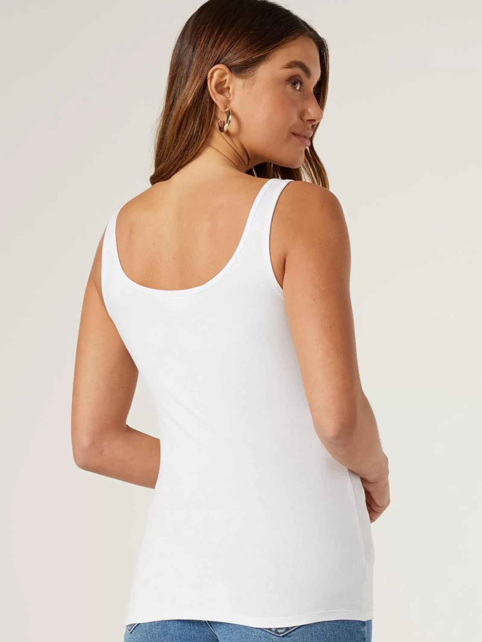 Lola Cotton Basic Tank | Jeanswest Online