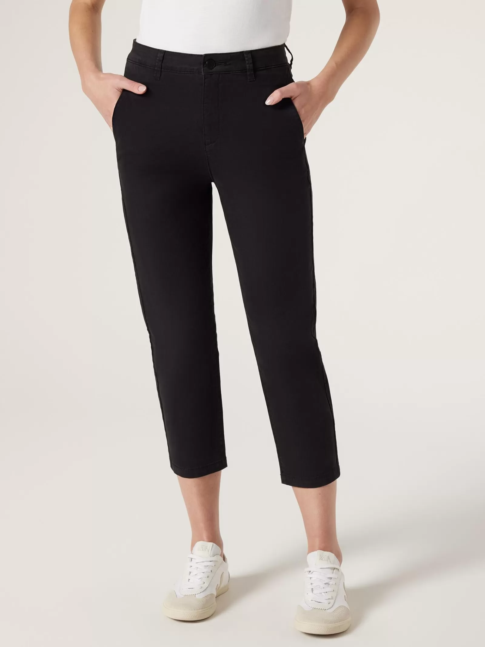 Sammy Mid Waisted Straight Capri | Jeanswest Fashion