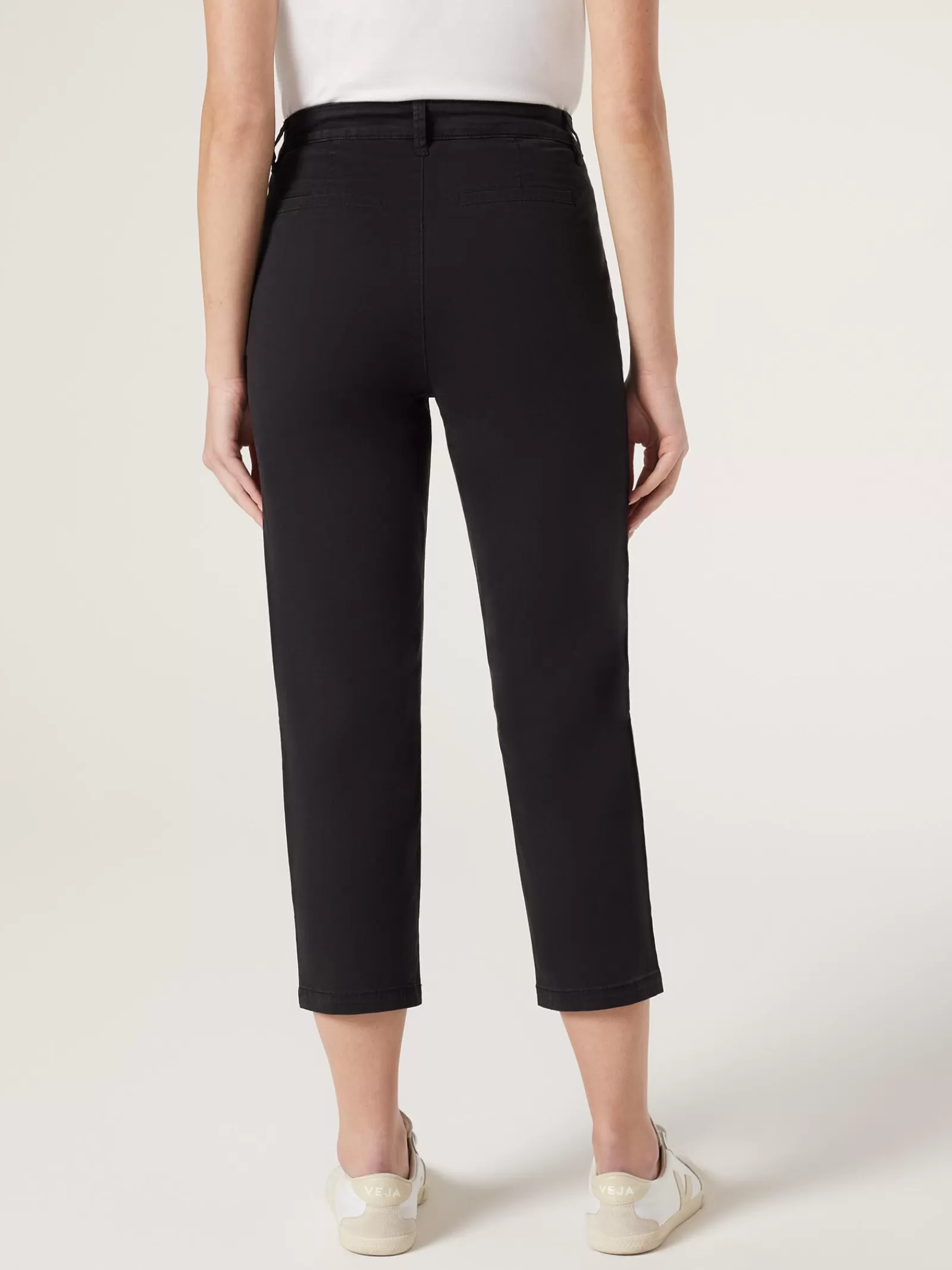 Sammy Mid Waisted Straight Capri | Jeanswest Fashion