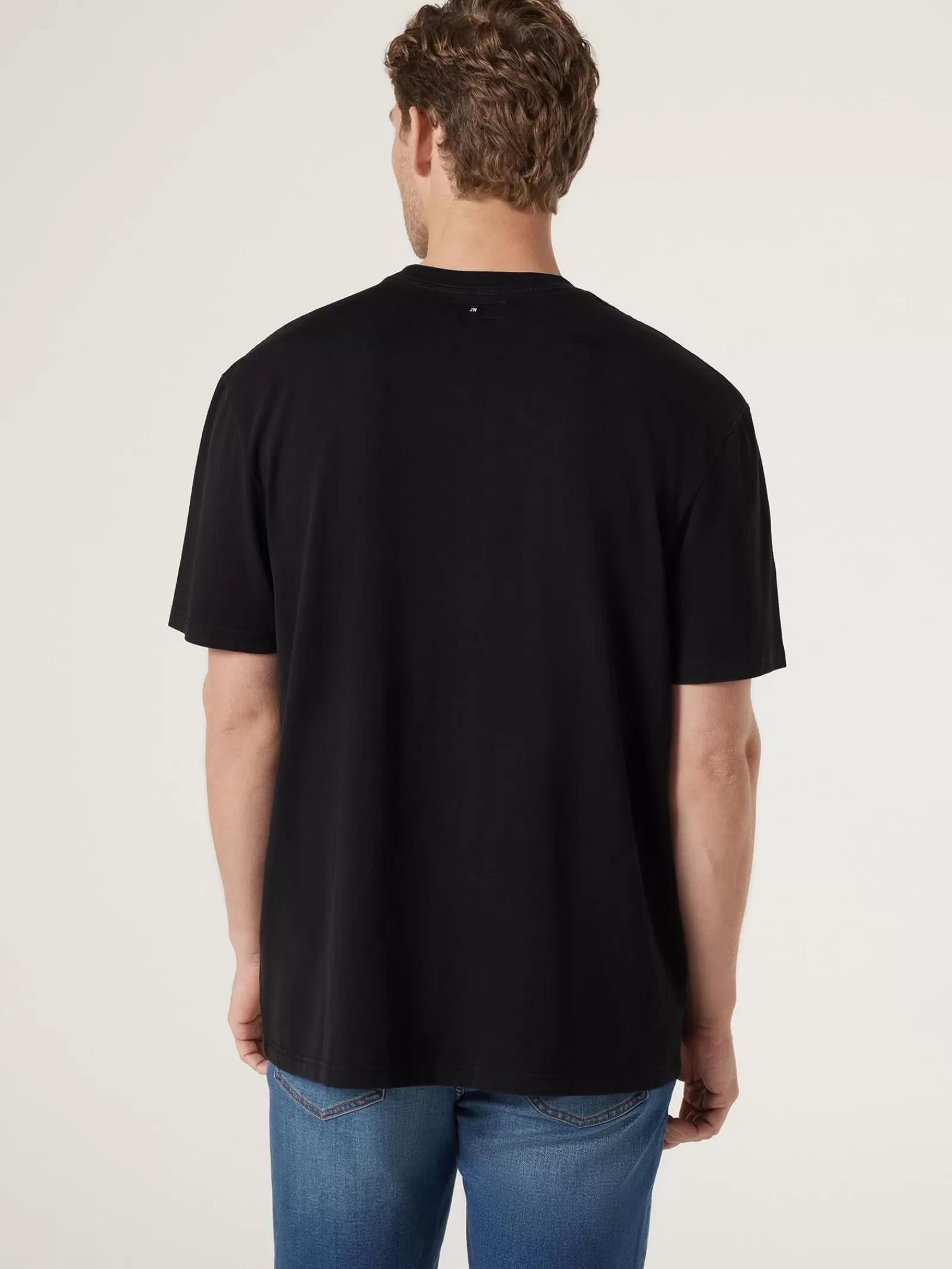 SS Ace Relaxed Fit Basic Crew Tee | Jeanswest Fashion